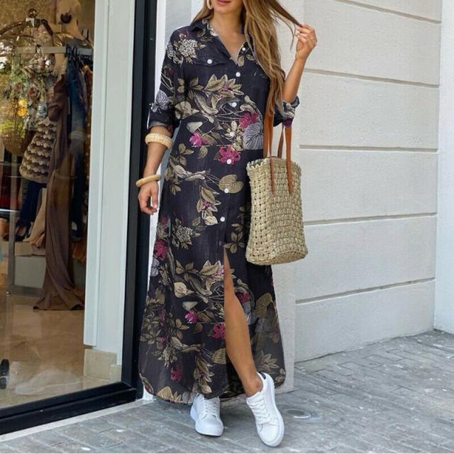 Women Denim Long Dresses