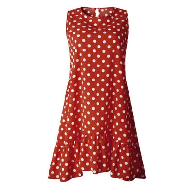 Summer Dress 2021 Women Polka Dot