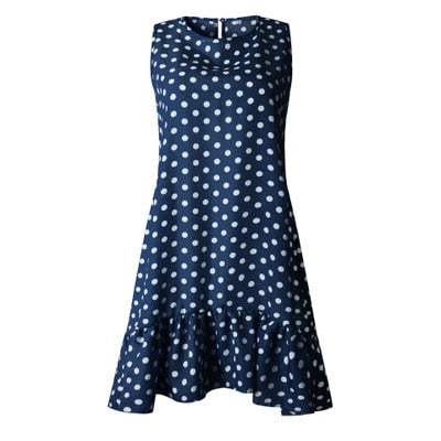 Summer Dress 2021 Women Polka Dot